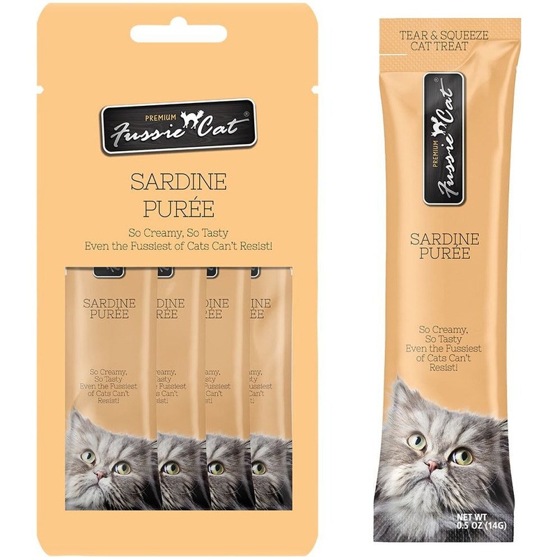Fussie Cat Sardine Puree Treat