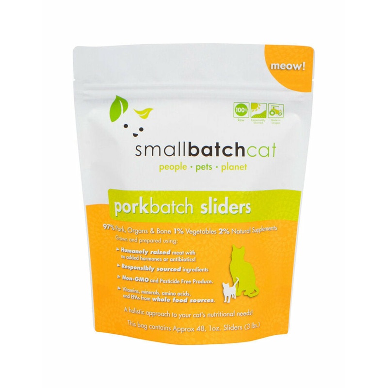 Smallbatch Cat Frozen Sliders - Pork