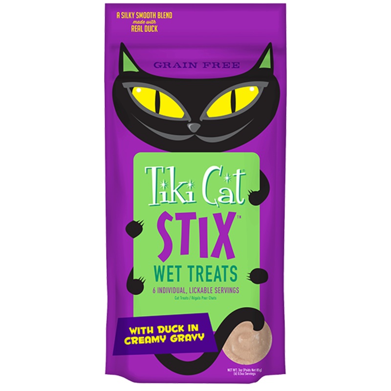 Tiki Cat Stix Wet Treats Duck