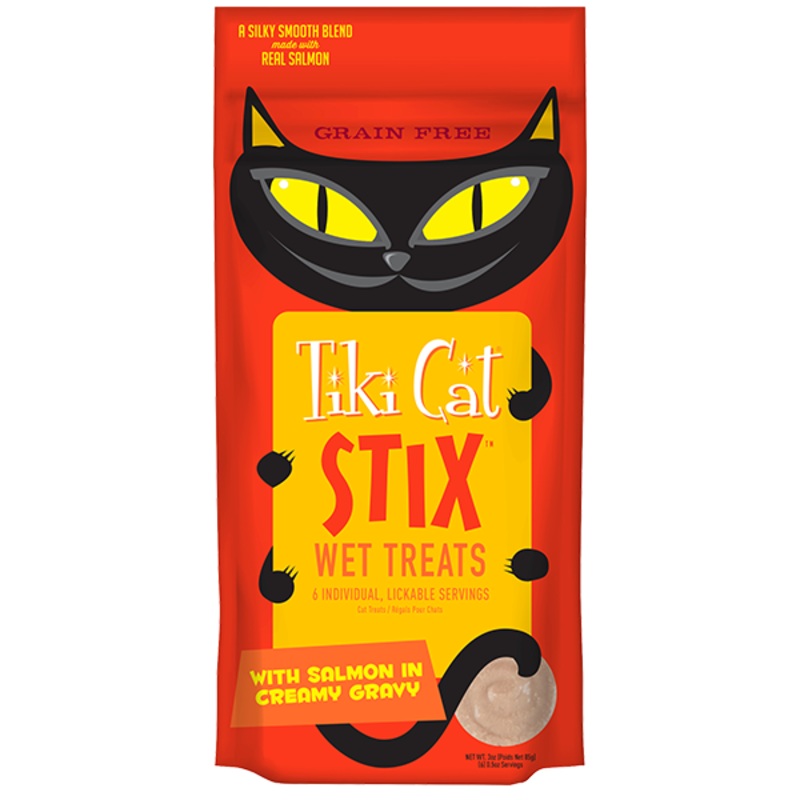 Tiki Cat Stix Wet Treats Salmon