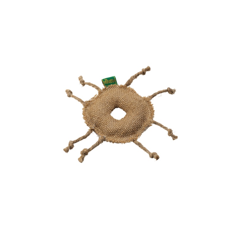 Hunter - Toy For Cat Linen Jute Wheel With Catnip 8cm
