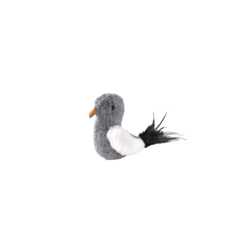 Hunter - Toy For Cat Plush Bird, Sound, Catnip Ass. Col. 9cm