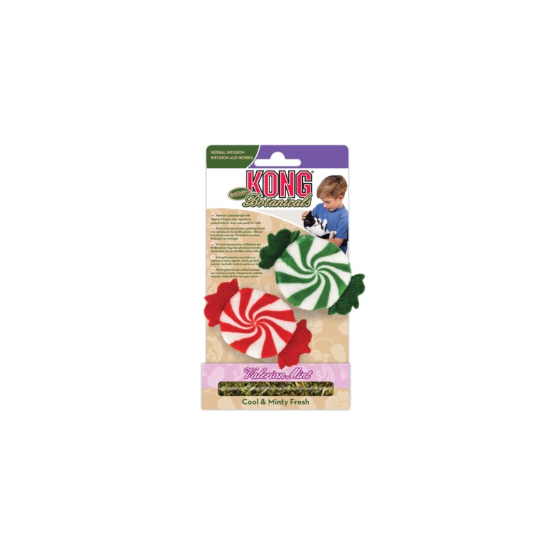 Kong  Holiday Botanicals Refillable Peppermints 2pcs