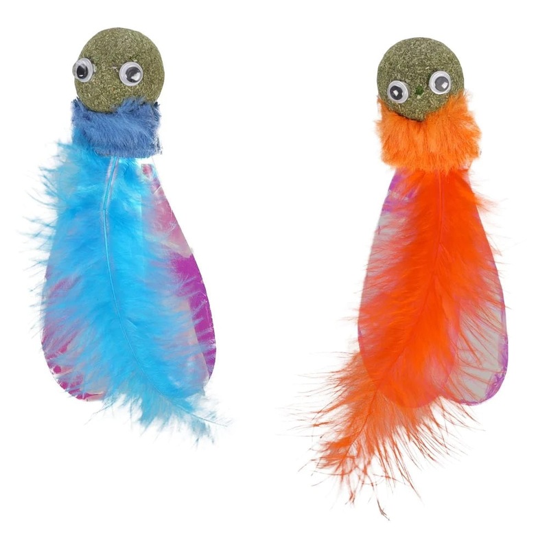 Flamingo - Cat Toy Boleo Ball+Catnip