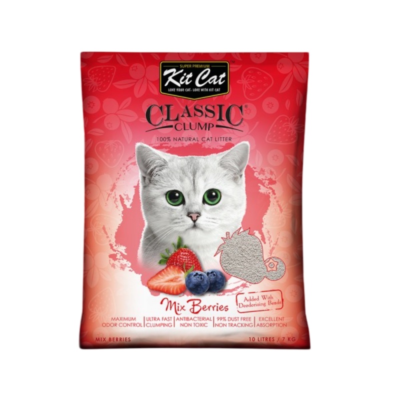 Kit Cat - Classic Clump Cat Litter 10L/7Kg