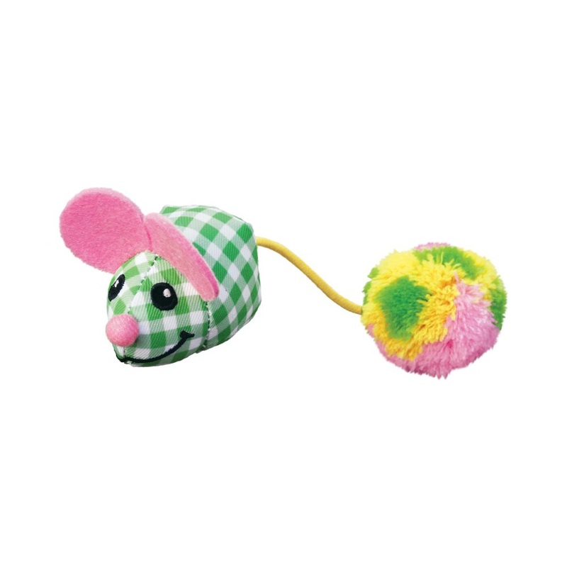 Kong  Kitten Pom Tail Mouse