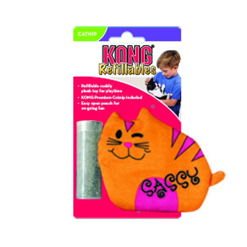 Kong  Refillable Purrsonality Sassy