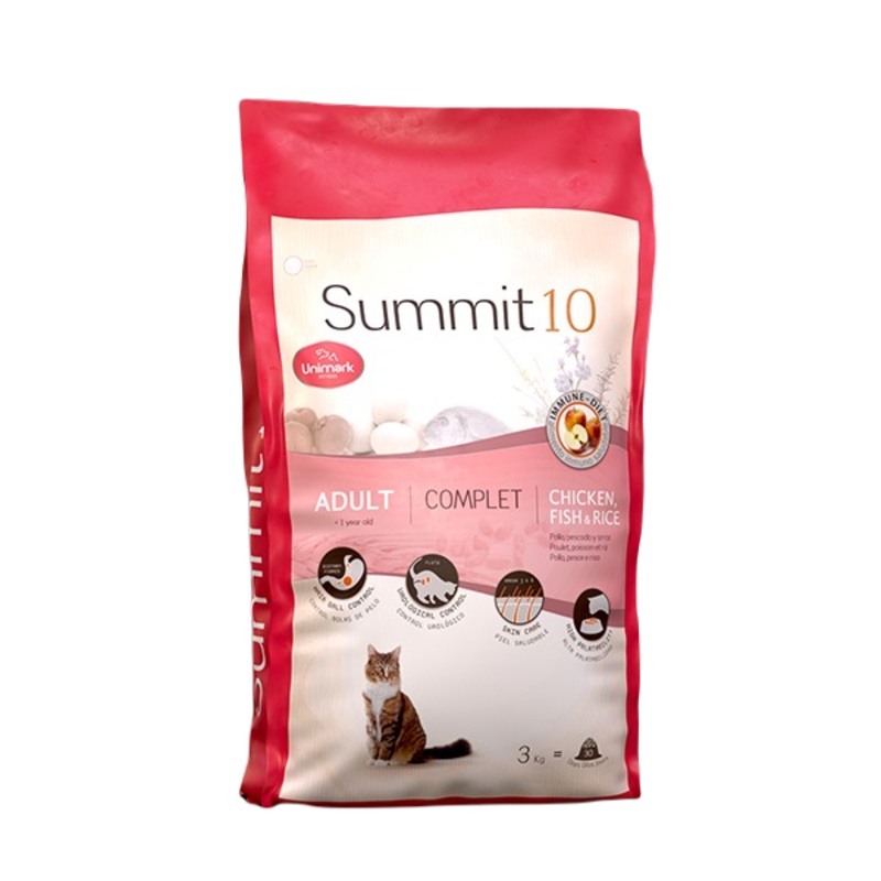 Summit 10 - Chicken/Fish/Rice Cat Adult 3kg