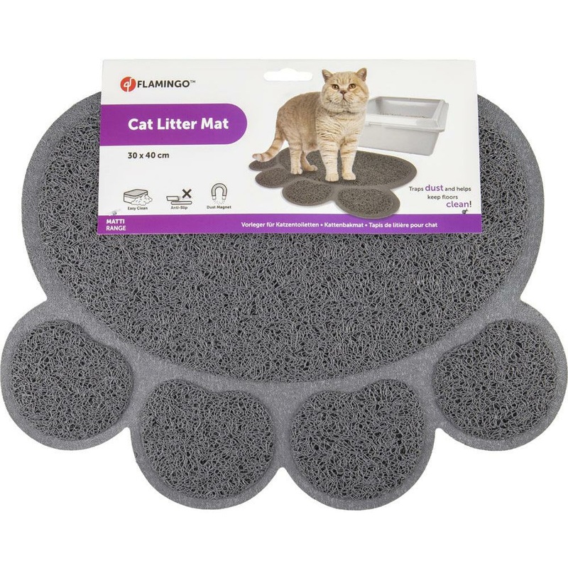 Flamingo  Litter Tray Cat Mat