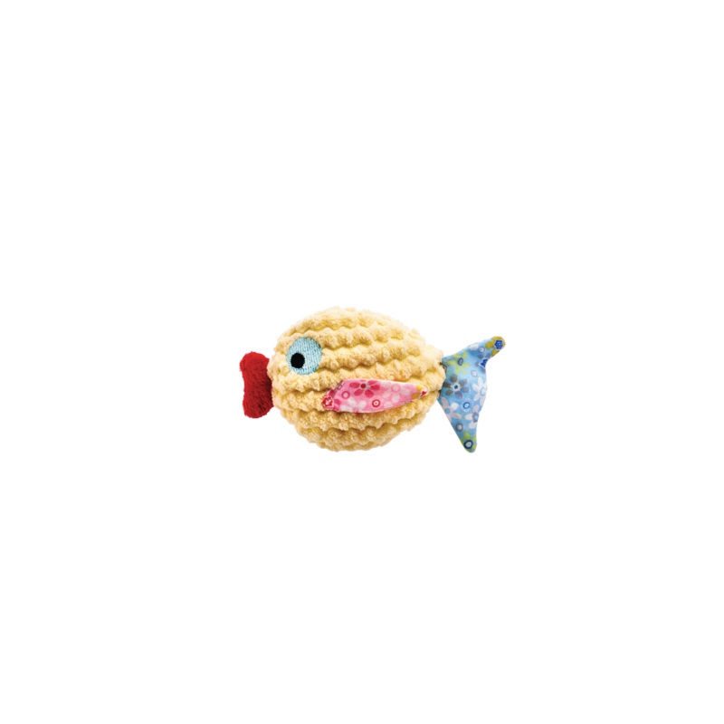 Hunter - Toy For Cat Mammou Fish Yellow 12cm