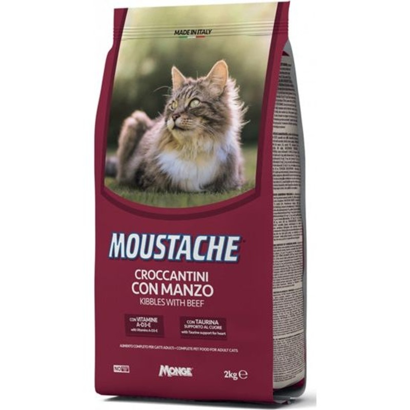 Moustache  Croquettes with Beef 2kg