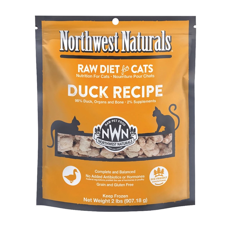 Northwest Naturals Cat Nibbles Duck Recipe 2lb