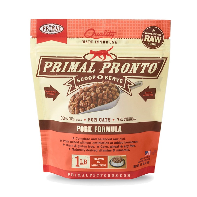 Primal Feline Raw Frozen Pronto Turkey 1lb
