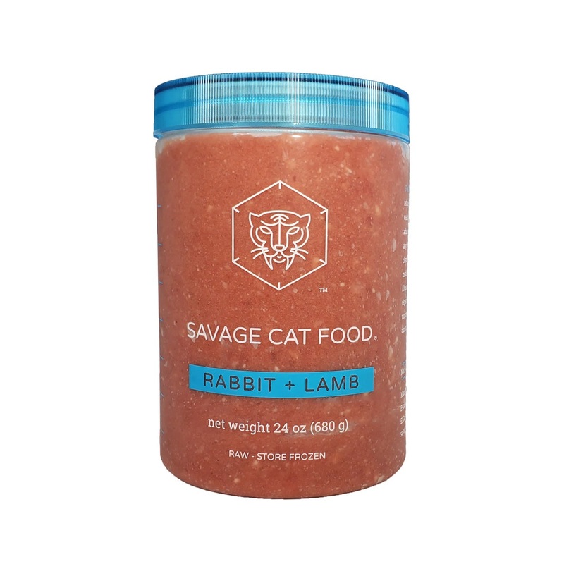 Savage Cat Raw Rabbit & Lamb