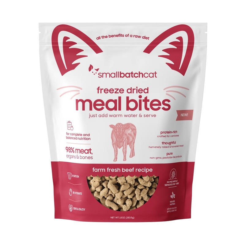 Smallbatch Cat Freeze Dried Meal Bites Beef 10oz
