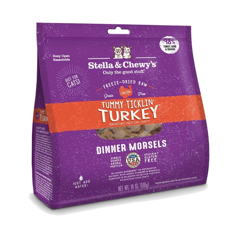 Stella & Chewy's Cat Turkey Freeze-Dried Raw Dinner Morsels