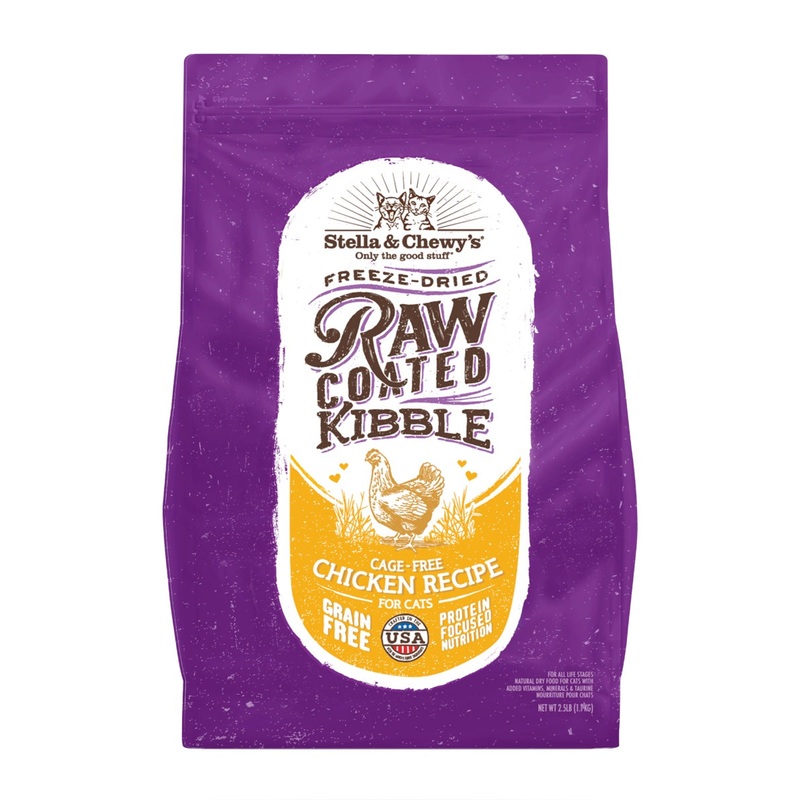 Stella & Chewy's Raw Coated Kibble Cage-Free Chicken Recipe