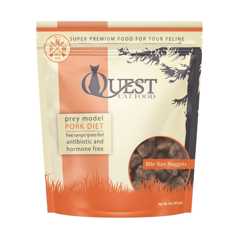 Steve's Quest Frozen Raw Cat Pork Diet 2lb