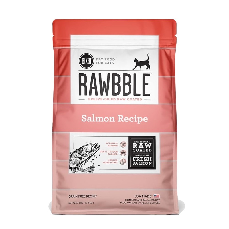 Bixbi Rawbble Salmon Recipe for Cats 3lb