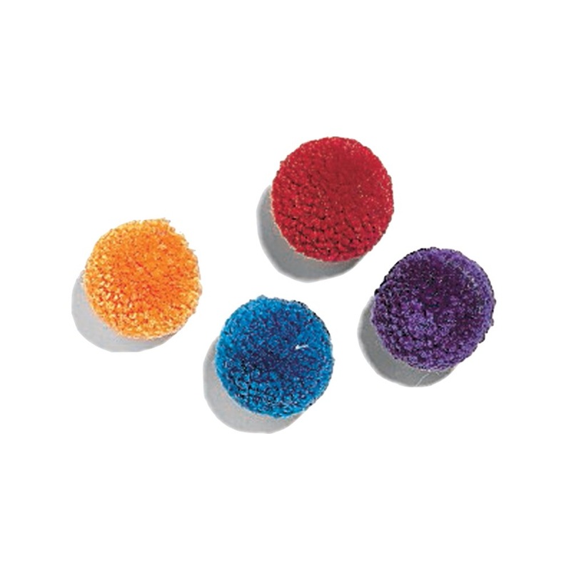 Spot Wool Pom Pom Balls 4pk