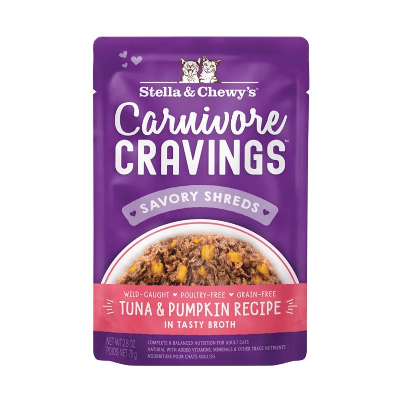 Stella & Chewy's Carnivore Cravings Tuna & Pumpkin Pouch