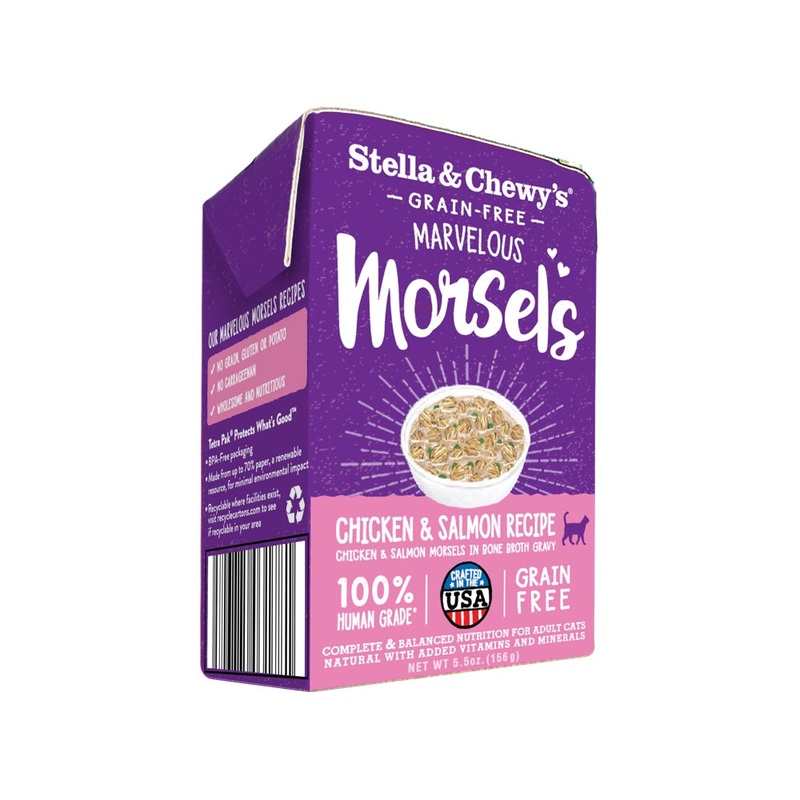 Stella & Chewy's Morsels Chicken & Salmon Medley 5.5oz