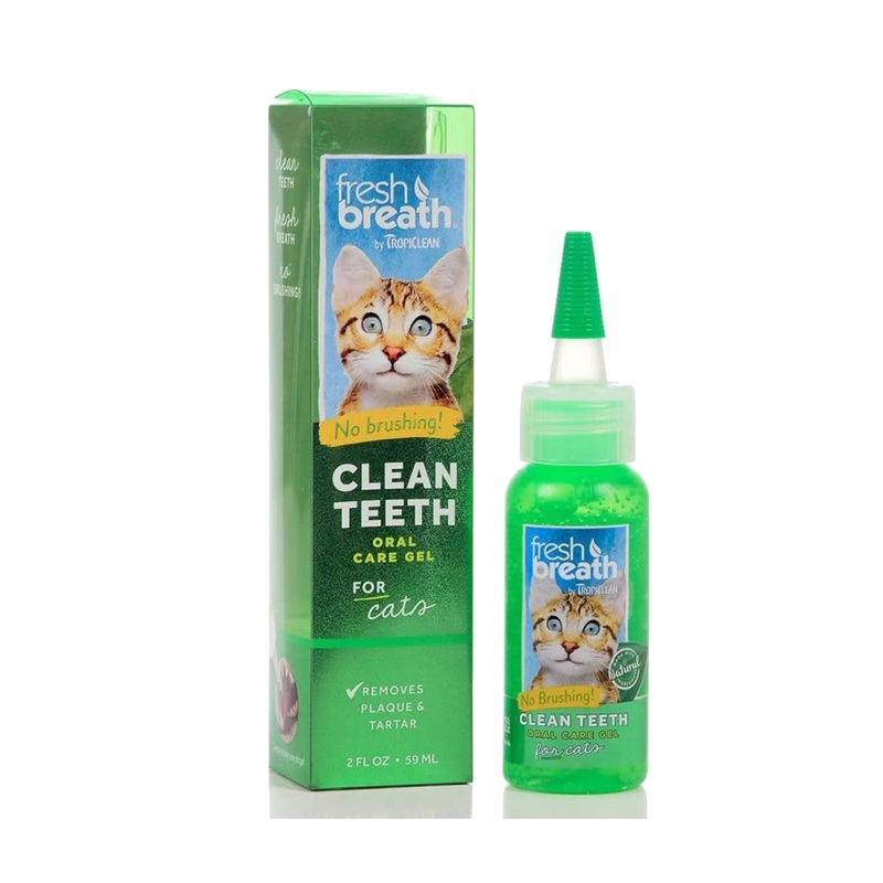 Tropiclean Fresh Breath Clean Teeth Oral Care Gel 2oz