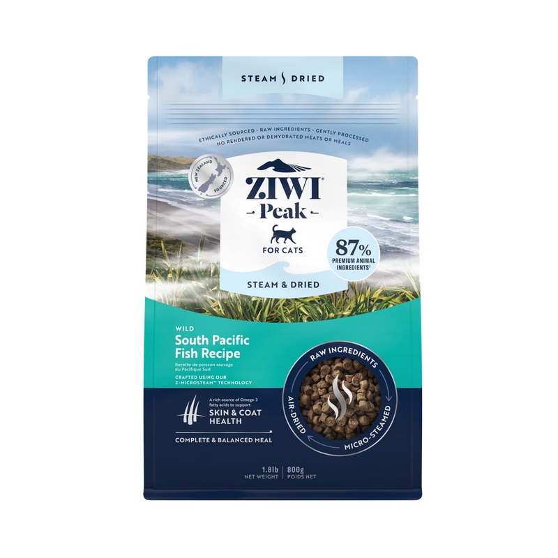 Ziwi Peak Steam Dried South Pacific Fish Recipe