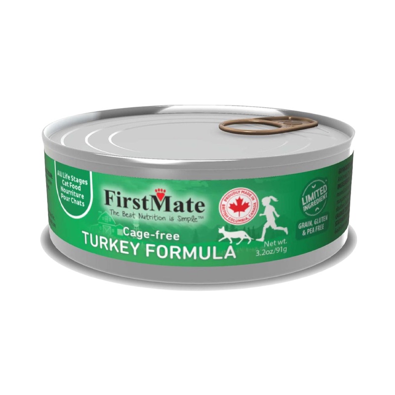 First Mate Limited Ingredient Canned Turkey Cat Food 5.5oz