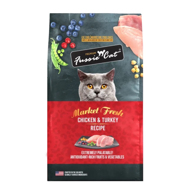 Fussie Cat Chicken & Turkey Recipe Dry Food