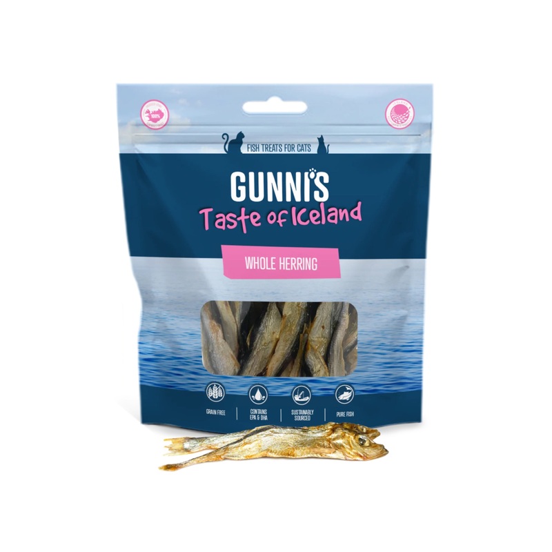 Gunni's Whole Herring Treats 1.5oz