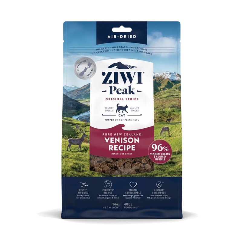 Ziwi Peak Air-Dried Venison Cat Food 14oz