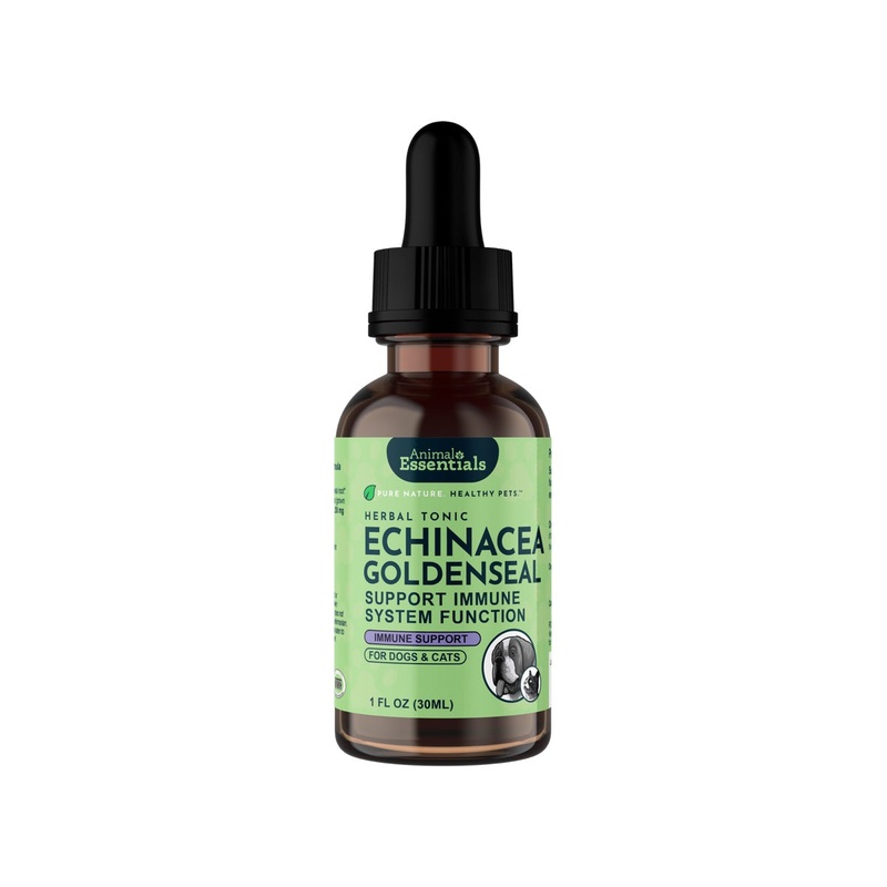 Animal Essentials Echinacea Goldenseal Immune Support Herbal Tonic 2oz