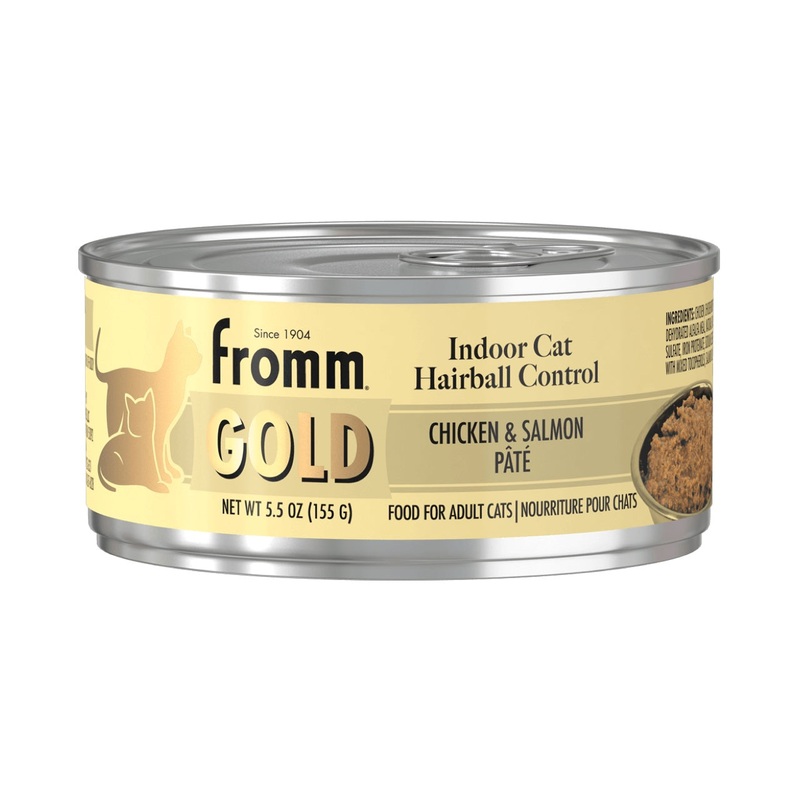 Fromm Gold Indoor Cat Chicken & Salmon Pate Cat Food