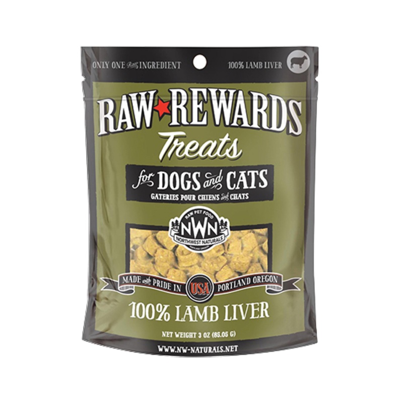 Northwest Naturals Lamb Liver Treats 3oz