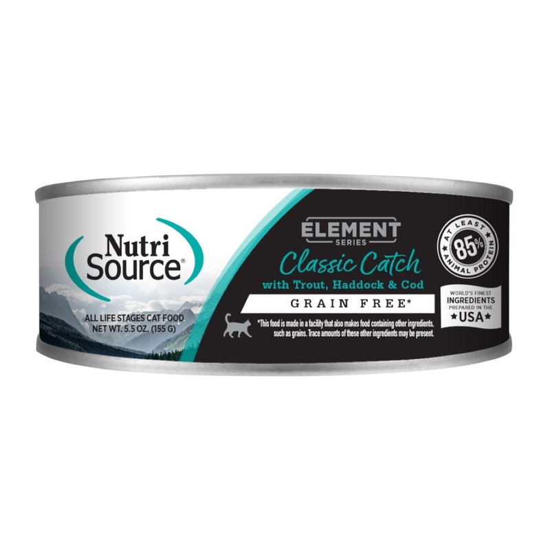 Nutrisource Element Classic Catch Trout Haddock & Cod Blend 5.5oz