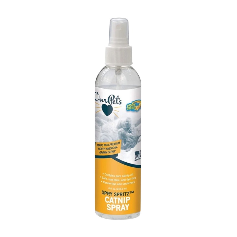 Our Pets Catnip Spritz Spray 4oz