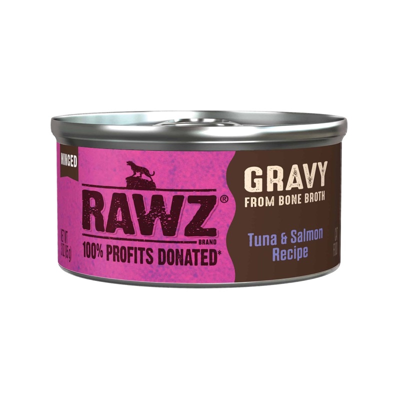 Rawz Gravy Tuna & Salmon Cat Food