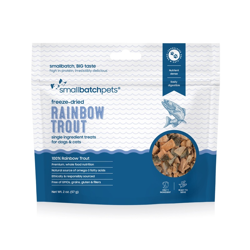 Smallbatch Freeze-Dried Rainbow Trout 2oz