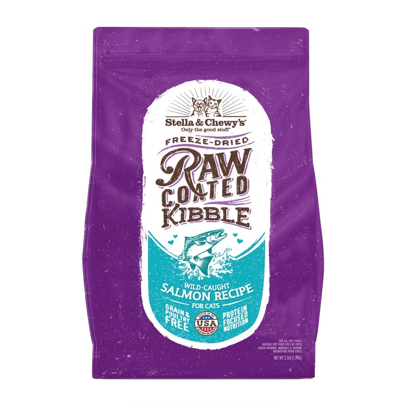 Stella & Chewy's Raw Coated Kibble Wild-Caught Salmon Recipe