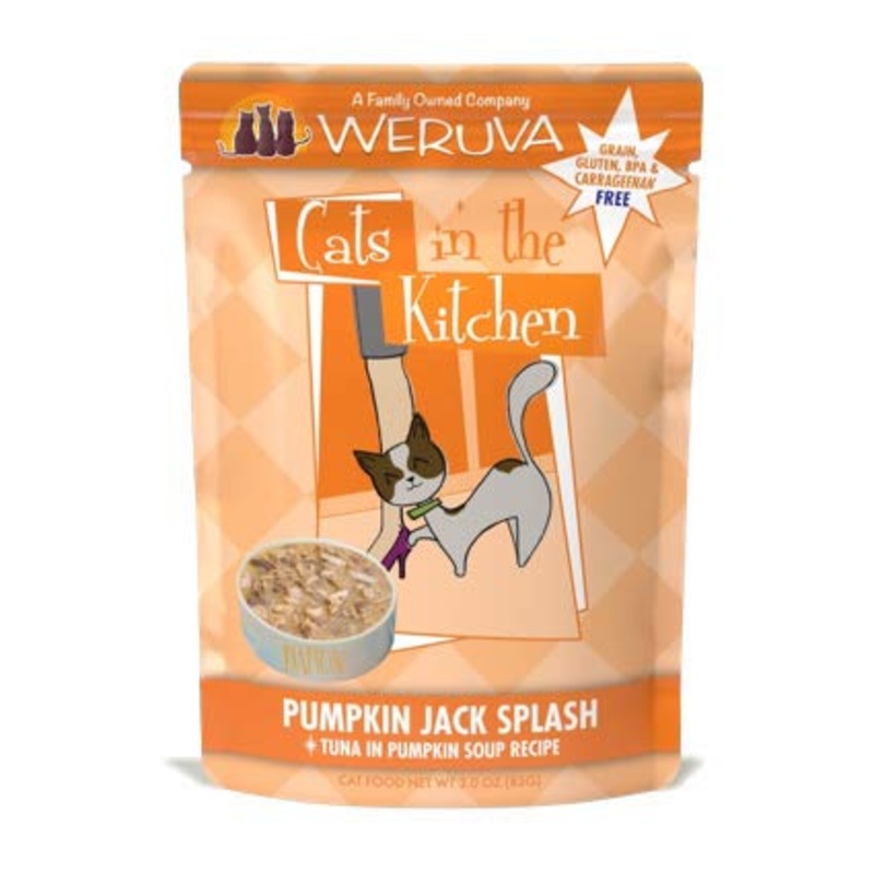 Weruva Pumpkin Jack Splash Tuna and Pumpkin Pouch 3oz