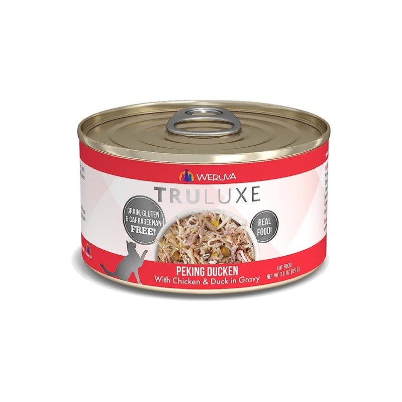 Weruva Truluxe Peking Ducken with Chicken & Duck in Gravy Grain-Free Canned Cat Food