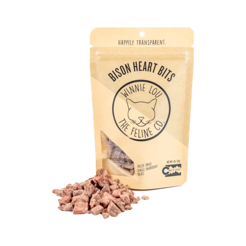Winnie Lou Bison Heart Bits 1oz