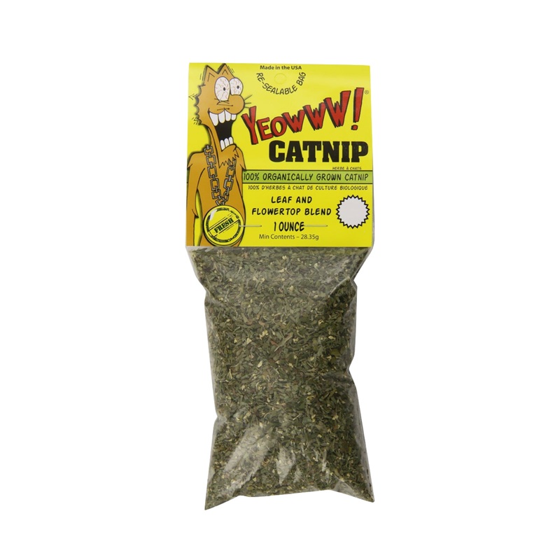 Yeowww! 100% Organically Grown Catnip 1oz