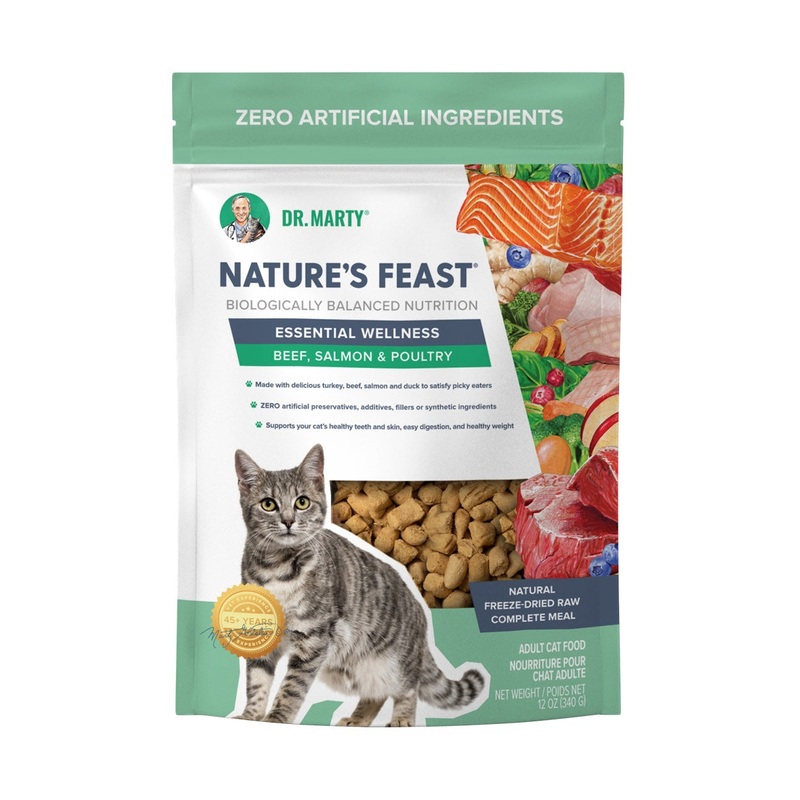 Dr. Marty Nature's Feast Essential Wellness Poultry, Beef & Salmon 12oz