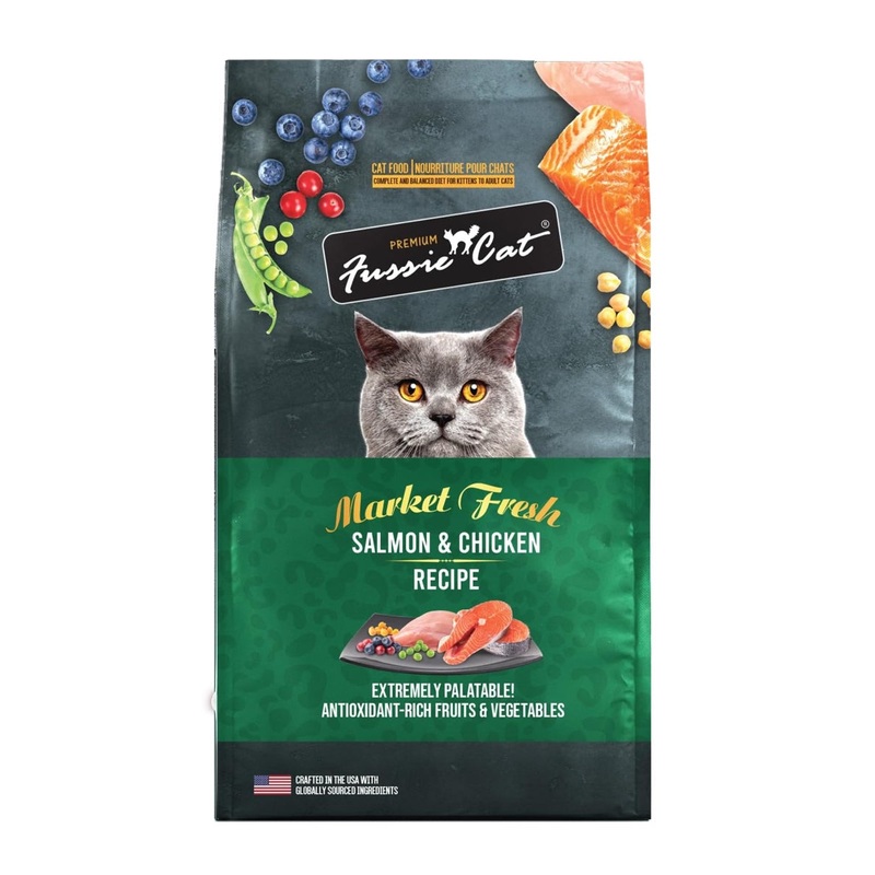 Fussie Cat Salmon & Chicken Recipe Dry Food