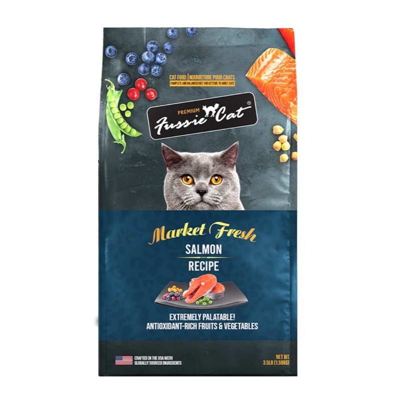Fussie Cat Salmon Recipe Dry Cat Food