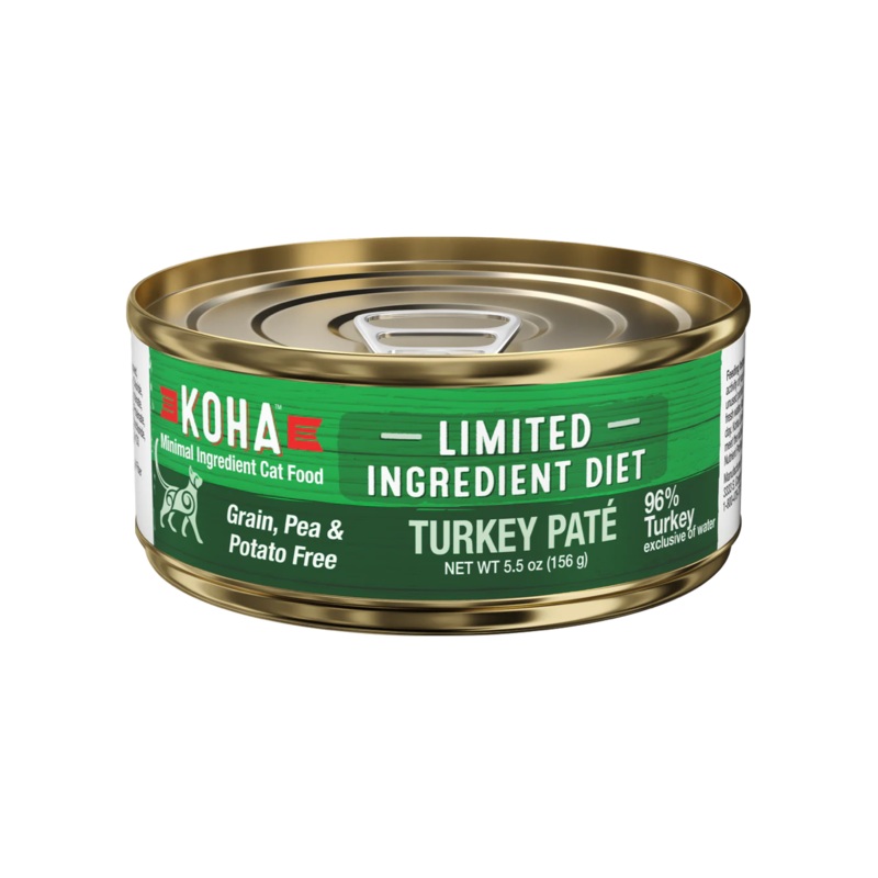 Koha Limited Ingredient Turkey Pat Canned Cat Food