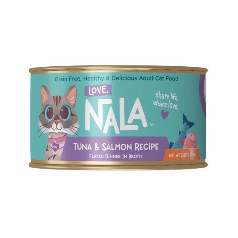 Love Nala Flaked Tuna & Salmon Recipe Can 2.8oz