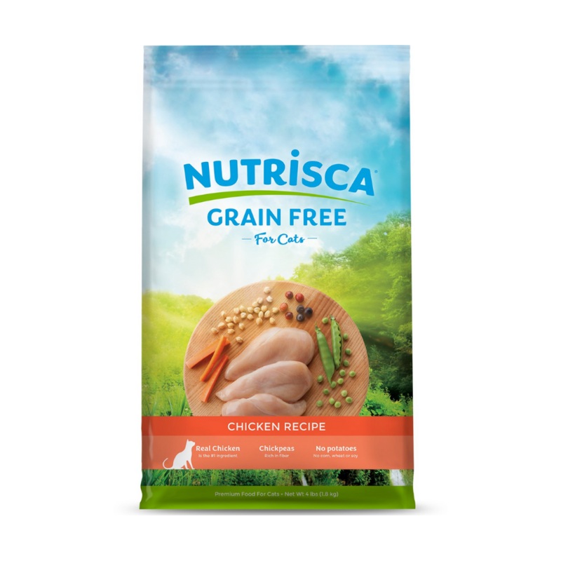 Nutrisca - All Cat Breeds, All Life Stages Chicken Recipe Dry Cat Food